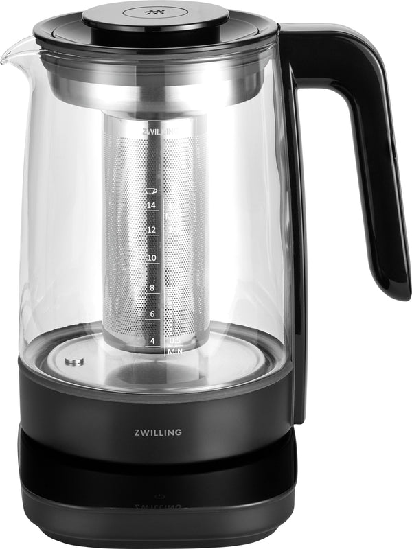 Zwilling kitchen kettle glass enfinigy black 1.7l 53102-501-0ch