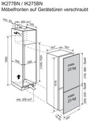 Electrolux Einbaukühlschrank mit Gefrierfach IK277BNR