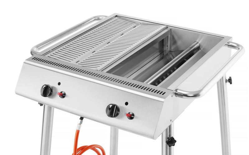 HENDI Gasgrill Xantos 9 5kW