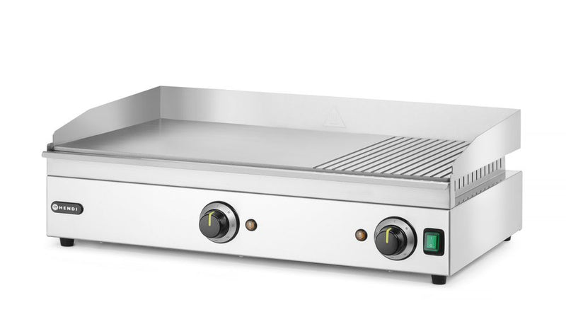 HENDI Grillplatte Grillplatte 1/3 gerillt Kitchen Line 220-240V/3500W