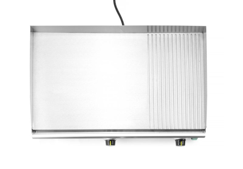 HENDI Grillplatte Grillplatte 1/3 gerillt Kitchen Line 220-240V/3500W