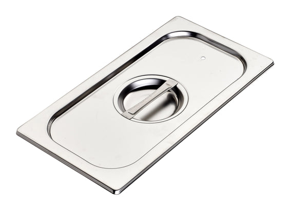 Gn bowl cover GN 1/3 stainless steel with silicone seal 32.5x17.6cm C13SI