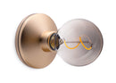 Humble Light Humble Bee wall light rose gold smoked HUMWL00103
