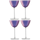 LSA Aurora Martini Glas 4er Set 195ml - polar-violet LSAAR03