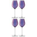 LSA Aurora Champagnergläser 285ml 4er Set - polar-violet LSAAR06