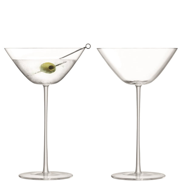 LSA Cocktail Glass 2 Set Bar Culture 280 ml Clear LSABC07