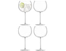 LSA Borough Balloon Glass 4 Set 680 ml Clear LSABG09