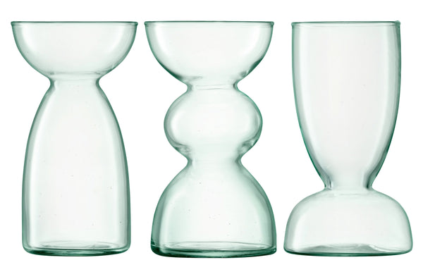LSA Topop Trio Vase Set H13CM Recy. Optik LSACQ07