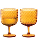LSA Dapple Weinglas 2er Set 325ml Sun bernstein LSADP06