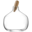 LSA stopper float decanter oak 1.3l lsafa01