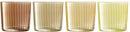LSA Gems Becher 4er Set 310ml bernstein assort. LSAGM01