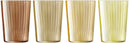 LSA Gems Gobelet 4er Set 560ml bernstein assort. LSAGM04