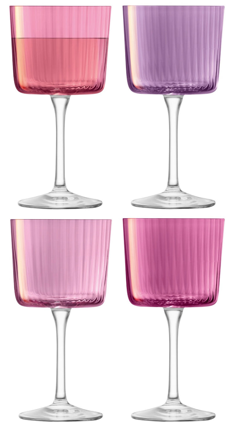 LSA Wine Glass 4 set gemme da 250 ml Granat Assort. LSAGM15