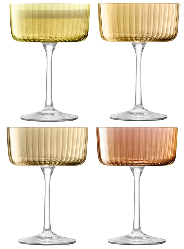 LSA Champagner / Cocktail Glass 4 Set Gems 230ml Bernstein Asso LSAGM21