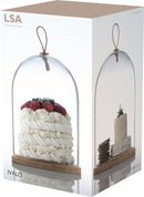 LSA Platte Ivalo Hood Hoods made of ash Ø22cm - clear LSAIV02