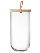 Container LSA Coperchio ivalo realizzato in cenere H29,5 cm - LSAIV06 Clear