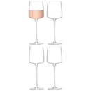 LSA Wein Glas 4er Set Metropolitan 350ml klar LSAMW02