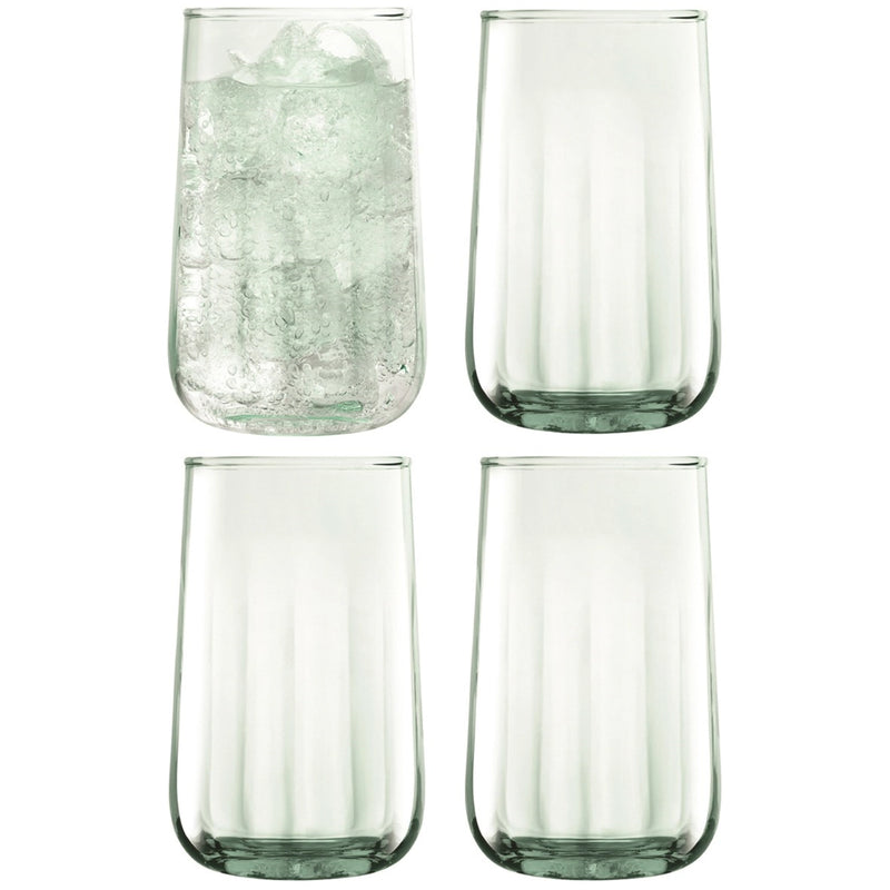 LSA Mia Juice Glass Recy. Optik LSAMZ37 4 Set 590ml