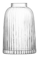 LSA Pleat Vase H20CM - clear LSAPT01
