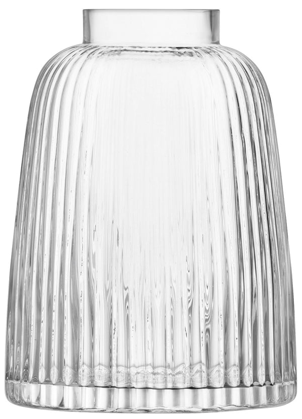 LSA Pleat Vase H26cm - clear LSAPT05