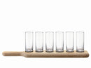 LSA Paddle Wodka Set Lower Part of Oak L40cm - clear LSAPX01