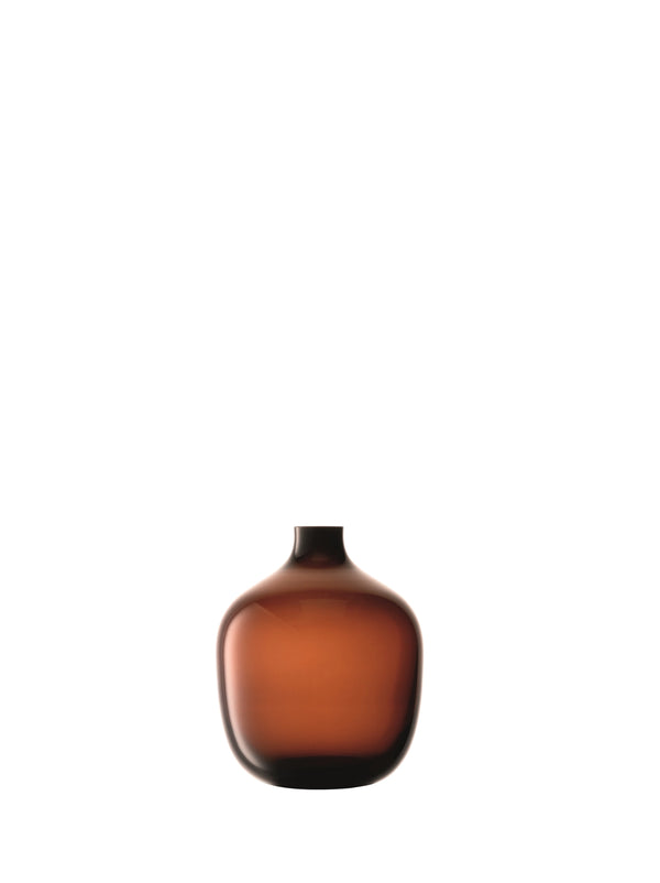 Lsa vessel vase h18cm dark brown lsavs01