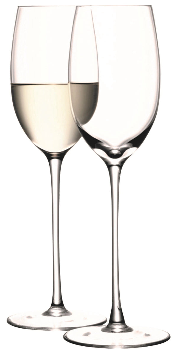 LSA white wine glass 2 Set Wine 340ml clear lsawi61
