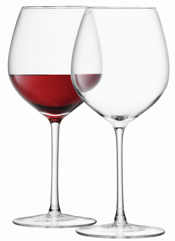 LSA Rotweinglas 2er Set Wine 400ml Klar LSAWI62