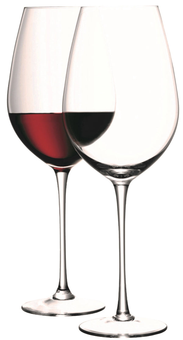 LSA Red Wine Kelch 2 Set Wine 850 ml Clear Lsawi64