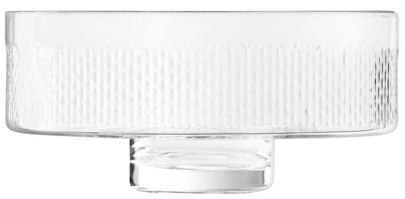 LSA High Bowl with Foot Wicker Ø28,5 cm H13CM - LSAWR18 Clear