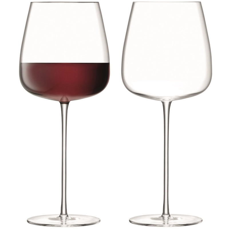 LSA Red Wine Kelch 2 Set Wine Culture 715 ml - Clear LSAWU04