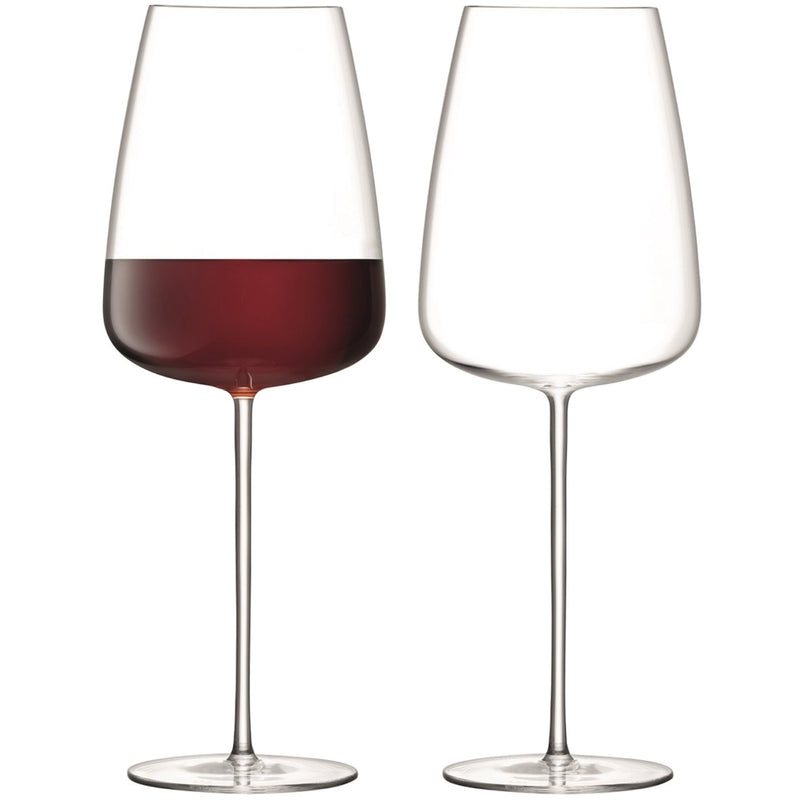 LSA Red Wine Glass 2 Set Wine Culture Grand 800ml - Clear Lsawu05