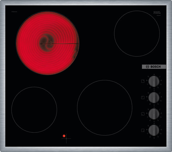 BOSCH Kochfeld Serie 2, Elektrokochfeld, 60 cm, Mit Rahmen aufliegend