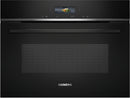 SIEMENS Herd/Backofen iQ700, Einbau-Mikrowelle, Schwarz
