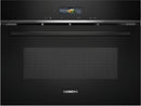 SIEMENS Herd/Backofen iQ700, Einbau-Mikrowelle, Schwarz