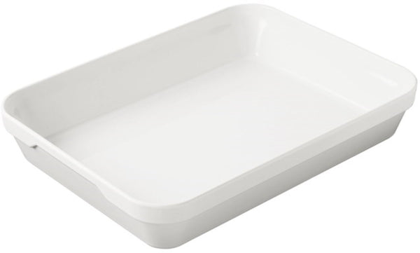 Revol Baking Dish Rectangular Deep, 34.5x26x6,5 cm, White RE5721