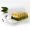 REVOL TERRINE con coperchio/compressa, 20x10x7 cm, bianco RE638548