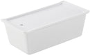 Terrine Revol avec couvercle / plateau, 24x11x7 cm, White RE638555