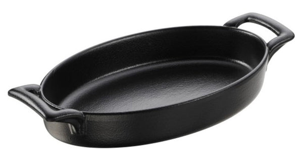 Revol baking dish Oval, 24x15.5x4 cm, cast iron look Re647582