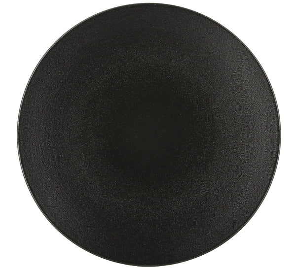 Revol food plate Equinoxe, Ø 28 cm, H: 3.3 cm, black re649499