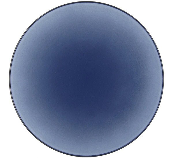 Revol food plate Equinoxe, Ø 28 cm, H: 3.3 cm, blue RE649500