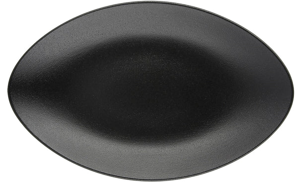 Revol serving plate Equinoxe Oval, 35x22x4 cm, black re649554