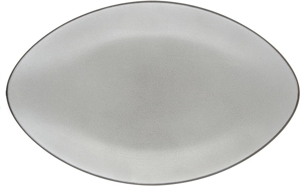 Revol Service Plate Equinoxe ovale, 35x22x4 cm, poivre RE649555