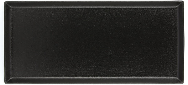 Revol food plate Equinoxe rectangular, 35x15x1.8 cm, black re649566