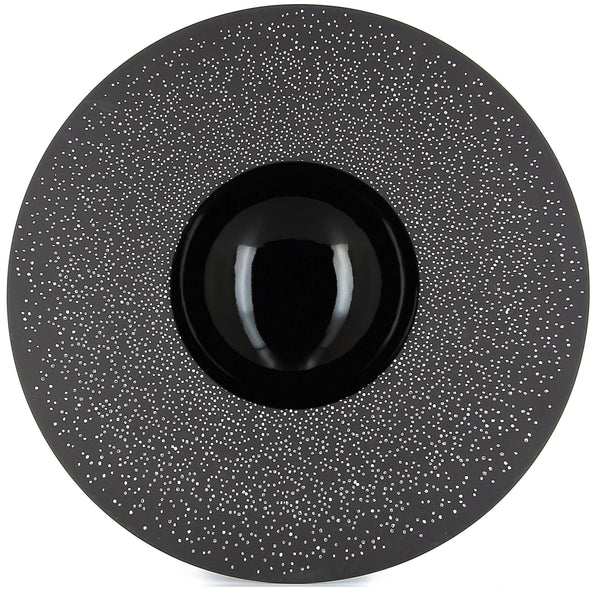 Revol Sphere Teller 30 cl, H: 5 cm, Ø 30 cm, schwarz-Konstellation RE650354