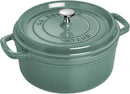 Dust Cocotte 26 cm, round, Eucalyptus, cast iron 5.25l S1023968