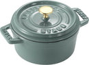Staub Cocotte 10 cm, rund, Eucalyptus, Gusseisen 0.25l S1025315