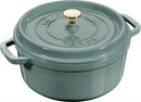 Staub Cocotte 24 cm, rund, Eucalyptus, Gusseisen 3.8l S1025323
