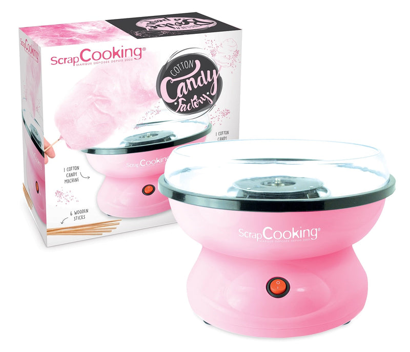 Scrap Cooking Zuckerwattenmaschine pink Candy Factory 28x28x15cm SC3900