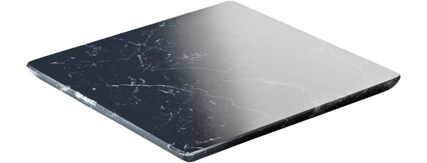 Schönwald marble plate playground angular black 18x18cm H1.1cm SW7318800